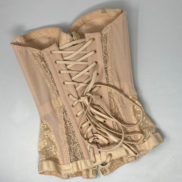 Agent Provocateur Mercy Flesh Nude Corset AP3 Medium New - Picture 16 of 16